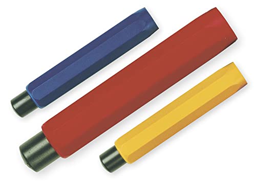 TimeTEX Kreidehalter für 10 mm ø - rot - mit Kunststoff-Spannzange 62801 von TimeTEX