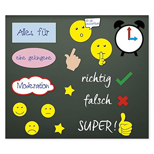 TimeTEX Moderations-Material - magnetisch - 64-teilig - 93187 von TimeTEX