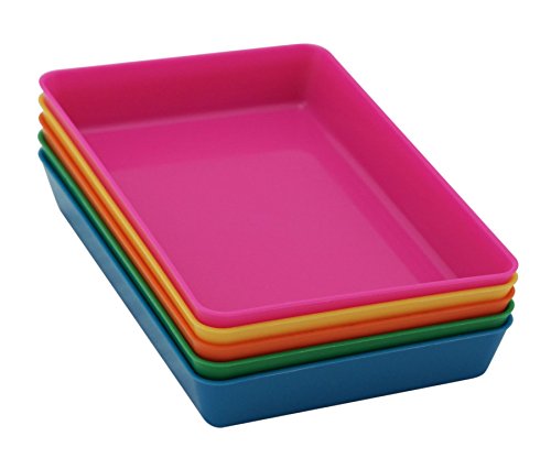 TimeTEX Set Materialschalen - Ordnung und Übersicht auf dem Schreibtisch und in der Klasse - 5-teilig - Format: 12 x 18 x 2,5 cm - 93407 TimeTEX Set Materialschalen - Ordnung und Übersicht auf dem Schreibtisch und in der Klasse - 5-teilig - Format: 12 x 18 x 2,5 cm - 93407 von TimeTEX