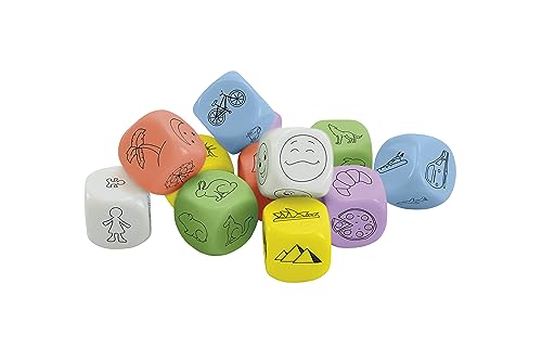 TimeTEX - Würfelset "Weltreise" | Unser 12er Würfel-Set bringt Abwechslung in den Unterricht und die Konzentrationsfähigkeit. Diese Würfel erleichtern spielerisches Lernen | Inhalt: 12tlg. Würfelset TimeTEX - Würfelset "Weltreise" | Unser 12er Würfel-Set bringt Abwechslung in den Unterricht und die Konzentrationsfähigkeit. Diese Würfel erleichtern spielerisches Lernen | Inhalt: 12tlg. Würfelset von TimeTEX