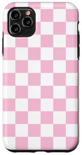 Blassrosa, Schachbrettmuster, kariert Hülle für iPhone 11 Pro Max Blassrosa, Schachbrettmuster, kariert Hülle für iPhone 11 Pro Max von Timeless Checkered Pattern Designs