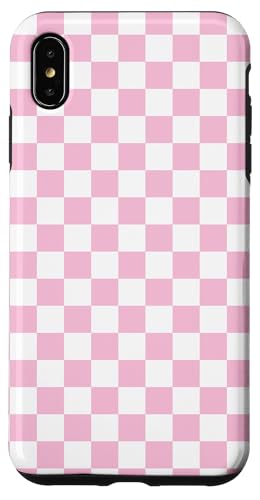 Blassrosa, Schachbrettmuster, kariert Hülle für iPhone XS Max Blassrosa, Schachbrettmuster, kariert Hülle für iPhone XS Max von Timeless Checkered Pattern Designs