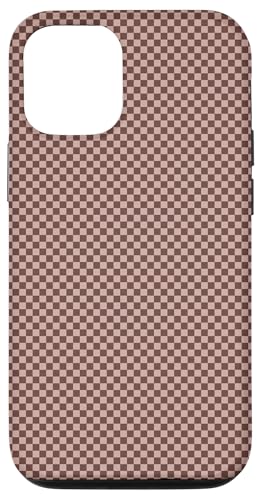 Braun & Beige, Schachbrettmuster, kariert Hülle für iPhone 12/12 Pro Braun & Beige, Schachbrettmuster, kariert Hülle für iPhone 12/12 Pro von Timeless Checkered Pattern Designs