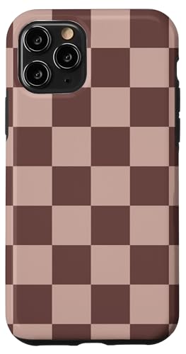 Braunes Schachbrettmuster, kariert Hülle für iPhone 11 Pro Braunes Schachbrettmuster, kariert Hülle für iPhone 11 Pro von Timeless Checkered Pattern Designs