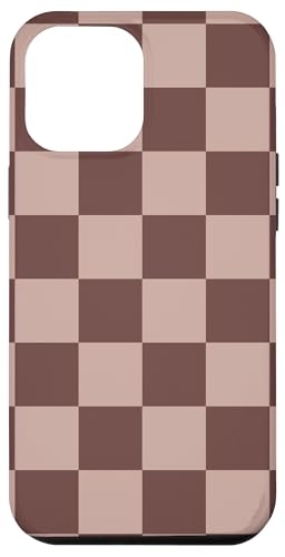 Braunes Schachbrettmuster, kariert Hülle für iPhone 12 Pro Max Braunes Schachbrettmuster, kariert Hülle für iPhone 12 Pro Max von Timeless Checkered Pattern Designs