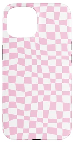 Cool, abstrakt, blassrosa, Schachbrettmuster, kariert Hülle für iPhone 15 Cool, abstrakt, blassrosa, Schachbrettmuster, kariert Hülle für iPhone 15 von Timeless Checkered Pattern Designs