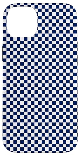 Cooles Marineblau, Schachbrettmuster, kariert Hülle für iPhone 14 Plus Cooles Marineblau, Schachbrettmuster, kariert Hülle für iPhone 14 Plus von Timeless Checkered Pattern Designs