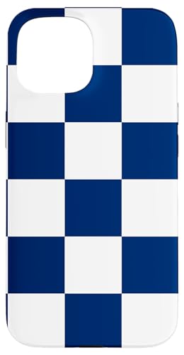 Cooles Marineblau, Schachbrettmuster, kariert Hülle für iPhone 15 Cooles Marineblau, Schachbrettmuster, kariert Hülle für iPhone 15 von Timeless Checkered Pattern Designs