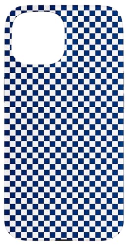 Cooles Marineblau, Schachbrettmuster, kariert Hülle für iPhone 15 Cooles Marineblau, Schachbrettmuster, kariert Hülle für iPhone 15 von Timeless Checkered Pattern Designs