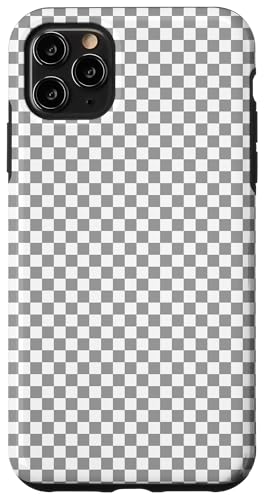 Grau, Schachbrettmuster, kariert Hülle für iPhone 11 Pro Max Grau, Schachbrettmuster, kariert Hülle für iPhone 11 Pro Max von Timeless Checkered Pattern Designs