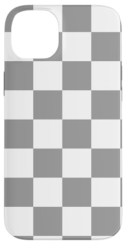 Grau, Schachbrettmuster, kariert Hülle für iPhone 14 Plus Grau, Schachbrettmuster, kariert Hülle für iPhone 14 Plus von Timeless Checkered Pattern Designs