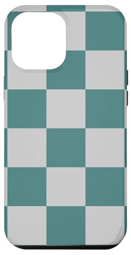 Grün und Grau, Schachbrettmuster, kariert Hülle für iPhone 12 Pro Max Grün und Grau, Schachbrettmuster, kariert Hülle für iPhone 12 Pro Max von Timeless Checkered Pattern Designs