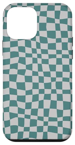 Grün und Grau, Schachbrettmuster, kariert Hülle für iPhone 12 mini Grün und Grau, Schachbrettmuster, kariert Hülle für iPhone 12 mini von Timeless Checkered Pattern Designs