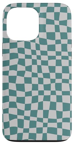Grün und Grau, Schachbrettmuster, kariert Hülle für iPhone 13 Pro Max Grün und Grau, Schachbrettmuster, kariert Hülle für iPhone 13 Pro Max von Timeless Checkered Pattern Designs