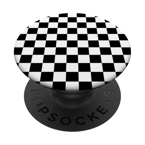 Klassisch, Schachbrettmuster, kariert PopSockets Klebender PopGrip Klassisch, Schachbrettmuster, kariert PopSockets Klebender PopGrip von Timeless Checkered Pattern Designs