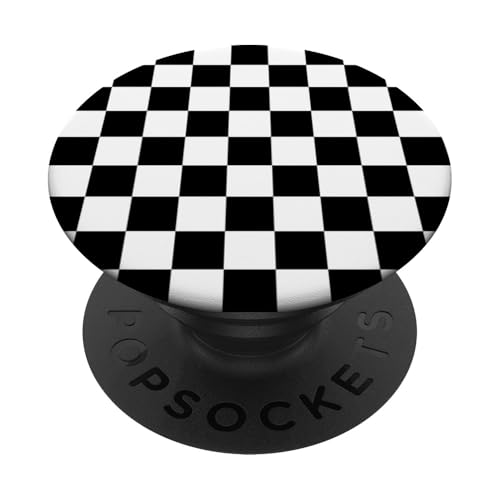 Klassisch, Schachbrettmuster, kariert PopSockets Klebender PopGrip von Timeless Checkered Pattern Designs