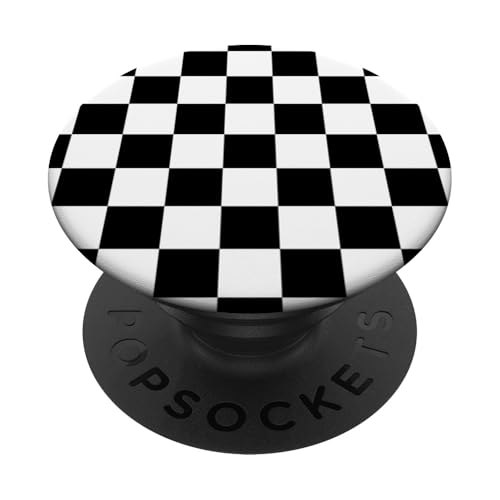 Klassisch, Schachbrettmuster, kariert PopSockets Klebender PopGrip von Timeless Checkered Pattern Designs