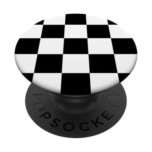 Klassisch, Schachbrettmuster, kariert PopSockets Klebender PopGrip von Timeless Checkered Pattern Designs