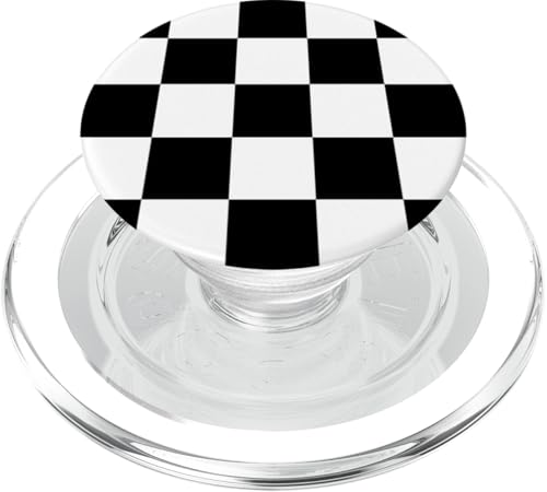 Klassisch, Schachbrettmuster, kariert PopSockets PopGrip für MagSafe von Timeless Checkered Pattern Designs