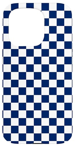 Marineblau, Schachbrettmuster, kariert Hülle für iPhone 15 Pro Marineblau, Schachbrettmuster, kariert Hülle für iPhone 15 Pro von Timeless Checkered Pattern Designs