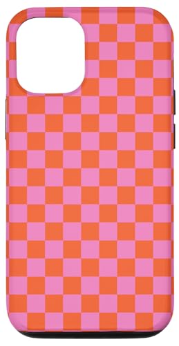 Rosa & Orange, Schachbrettmuster, kariert Hülle für iPhone 12/12 Pro Rosa & Orange, Schachbrettmuster, kariert Hülle für iPhone 12/12 Pro von Timeless Checkered Pattern Designs