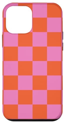 Rosa & Orange, Schachbrettmuster, kariert Hülle für iPhone 12 mini Rosa & Orange, Schachbrettmuster, kariert Hülle für iPhone 12 mini von Timeless Checkered Pattern Designs