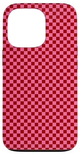Schachbrettmuster in Rot und Rosa, kariert Hülle für iPhone 13 Pro Schachbrettmuster in Rot und Rosa, kariert Hülle für iPhone 13 Pro von Timeless Checkered Pattern Designs