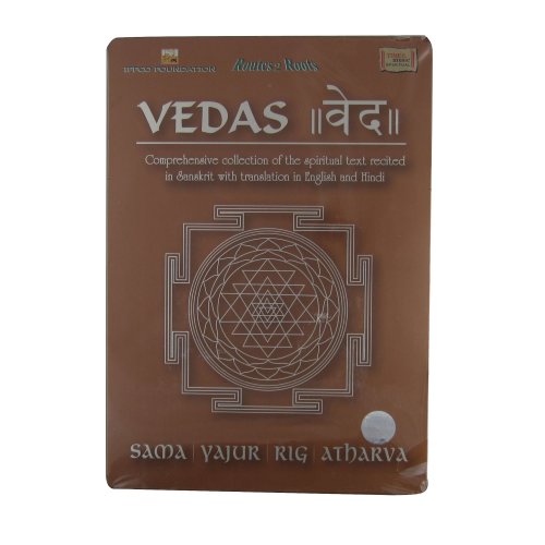 Vedas - Sama/Yajur/Rig/Atharva (4-DVD Pack With Booklet, Approx: 8 Hours Duration) - Comprehensive Collection Of The Spiritual Text Recited In Sanskrit With Subtitles In English, Hindi, Mandarin, Spanish, French, Portugese, Russian, Japanese & German von Times Music Spiritual IFFCO Foundation