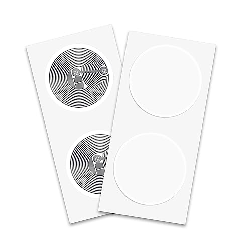 10-Timeskey NFC Tags NTAG 216 Aufkleber Mit 888 Bytes Speicher, 1in ​Durchmesser Rund NFC Sticker NFC216 von Timeskey NFC