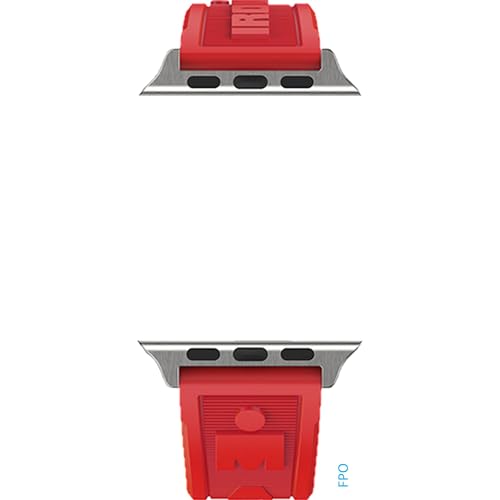 Timex Ironman-Armband für Herren, kompatibel mit 42 mm, 44 mm, 45 mm und 49 mm Apple Watch-Gehäusegrößen, rot, Einheitsgröße Timex Ironman-Armband für Herren, kompatibel mit 42 mm, 44 mm, 45 mm und 49 mm Apple Watch-Gehäusegrößen, rot, Einheitsgröße von Timex