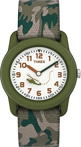 Timex Jungen-Armbanduhr Analog Textil T78141 von Timex