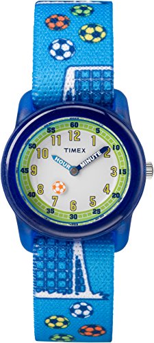 Timex TW7C16500 Jungen-Armbanduhr mit Quarz-Uhrwerk, Analoganzeige und Textil-Uhrenband von Timex