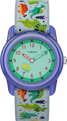 Timex Unisex Kinder Analog Quarz Uhr mit Gewebe Armband TW7C77300 von Timex