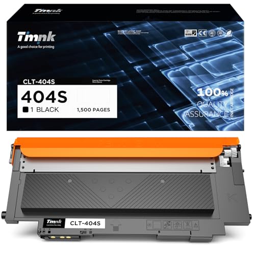 Timink CLT-P404C CLT-404S Toner für Samsung C480W Kompatibel für Toner Samsung Xpress SL C480FW C430W C430 C480 CF480FN C48X C43X Series Drucker (1Schwarz) von Timink