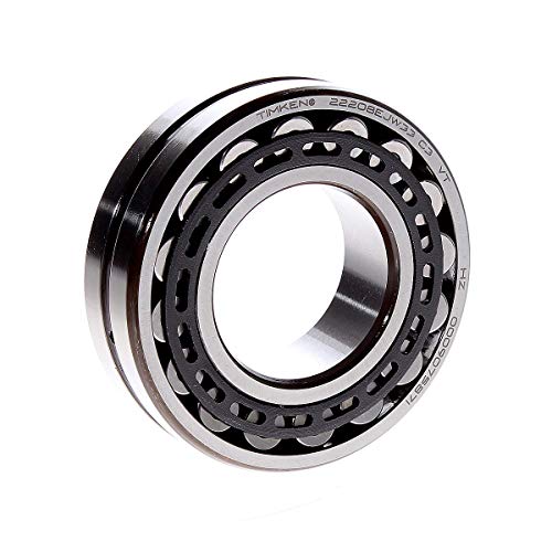 Timken 22208EJW33C3 Kugellager, Serie 222, gestanzter Nitrid-Stahlkäfig, High Perf, Std. Gleitlöcher und Nut in OR, RIC > Normal, 40 mm Bohrung von Timken