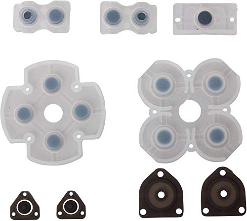 Timorn Ersatzteile Alle Set von Key Pad Buttons Pad Conductive Buttons Kit für Playstation 4 PS4 (1 Set) von Timorn