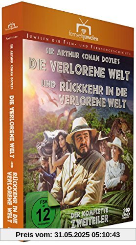 Die verlorene Welt + Rückkehr in die verlorene Welt (Sir Arthur Conan Doyle) - Fernsehjuwelen [2 DVDs] von Timothy Bond