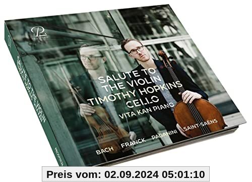 Tribute to the Violin - Werke für Violine solo von Bach, Franck u.a. von Timothy Hopkins