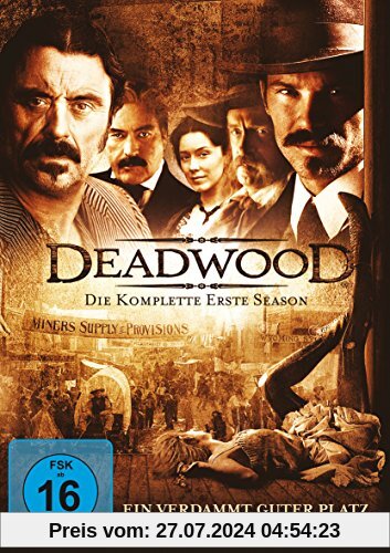Deadwood - Season 1 [4 DVDs] von Timothy Olyphant