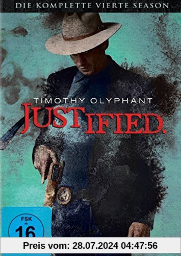 Justified - Die komplette vierte Season [3 DVDs] von Timothy Olyphant