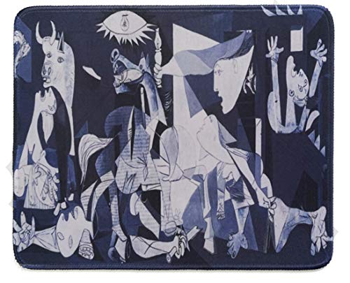Mauspad/Mauspad mit Picasso Guernica-Motiv, rutschfest, 30,5 x 25,4 cm Mauspad/Mauspad mit Picasso Guernica-Motiv, rutschfest, 30,5 x 25,4 cm von Tina Art