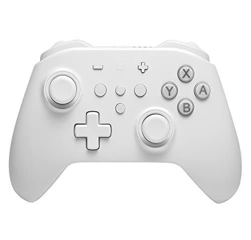Tinbinx (No Stick Drift) KingKong2 Pro Wireless Controller für Switch, Kompatibel mit Switch/Switch Lite/Switch OLED/PC/Android/Mac/IOS, Motion Control/NFC (Weiß) von Tinbinx