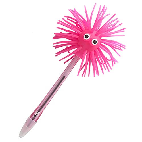 Tinc FUZPENPK Kugelschreiber mit Deckel, mit Silikonüberzug, Pink/Blau von Tinc