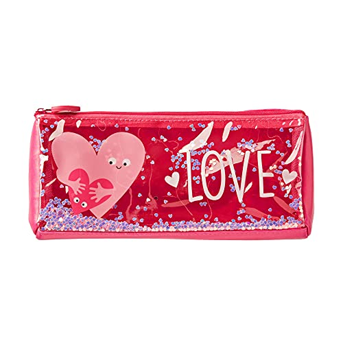 Tinc Federmäppchen mit Glitzer-Pailletten | Schulmäppchen mit niedlichem Kinder-Design | Schreibwaren Bleistift- & Schreibwarenetui für Mädchen & Jungen | Rosa Tinc Federmäppchen mit Glitzer-Pailletten | Schulmäppchen mit niedlichem Kinder-Design | Schreibwaren Bleistift- & Schreibwarenetui für Mädchen & Jungen | Rosa von Tinc