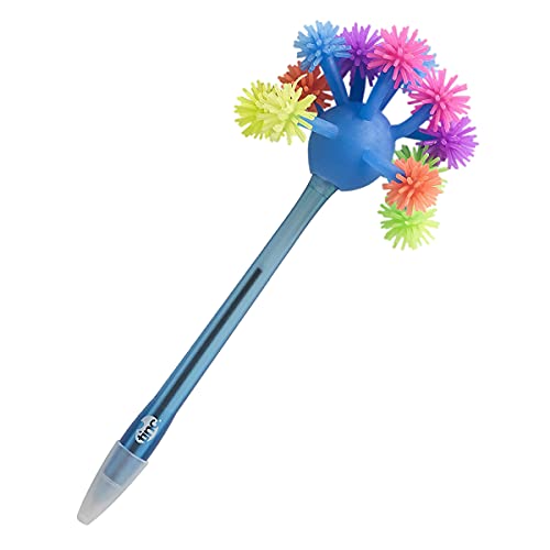 Tinc Leuchtstift | Neuheit Kinder Stift | Leuchtender Silikon-Wackelkopf | Blau von Tinc