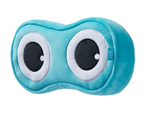 Tinc Snuggly Federmäppchen in Form eines großen Auges für Kinder, weiches Material, für Schule und Hausaufgaben, langlebiger Reißverschluss, großes Aufbewahrungsfach, Blau von Tinc