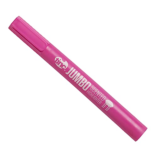 Tinc jumhltpk X-Large Langlebig Duft "Jumbo Textmarker Stift, Pink von Tinc