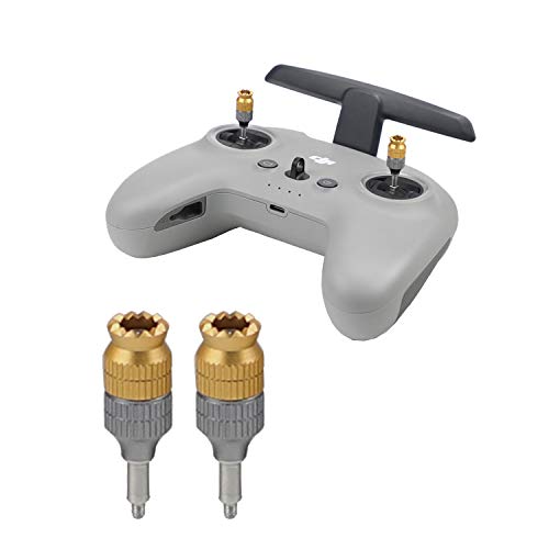 Tineer Extended Controller Joystick, Joystick-Wippe mit Daumensteuerung für CNC Joystick Rocker für DJI FPV Remote Controller 2 Zubehör Tineer Extended Controller Joystick, Joystick-Wippe mit Daumensteuerung für CNC Joystick Rocker für DJI FPV Remote Controller 2 Zubehör von Tineer