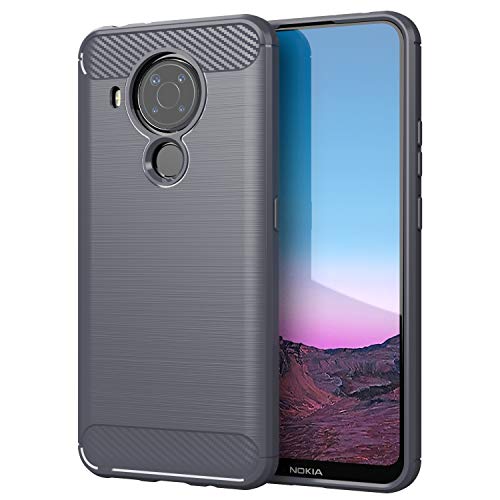 TingYR Hülle für Nokia 5.4, Ultra Thin Silikon hülle Abdeckung Telefon Case Stoßfest Case Schutzhülle, Handyhülle für Nokia 5.4 Smartphone.(Grau) von TingYR