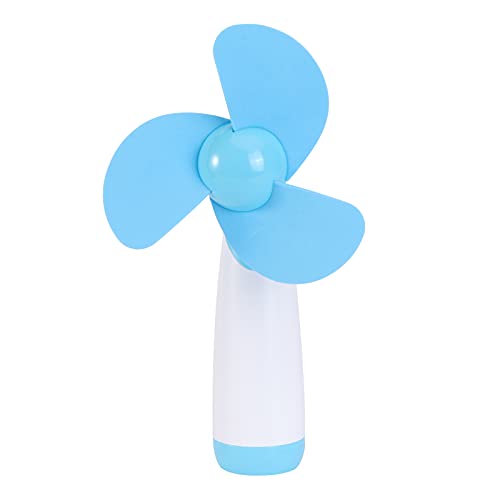 Tinksky Handventilator Batterie Mini Ventilator der Weichschaum-Blades Lüfter(blau) von Tinksky